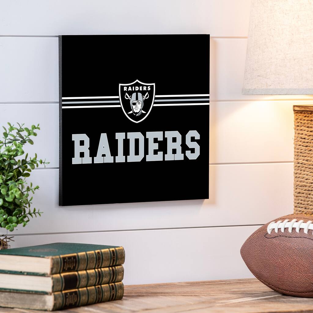 Las Vegas Raiders Foam Core Wall Decor
