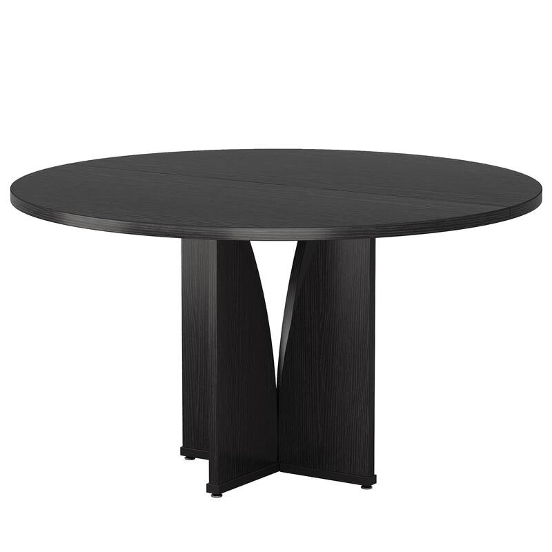 Wooden Conference Table, Round Meeting Table, Negotiation Business Training Room Desk