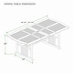 preview thumbnail 12 of 30, Cambridge Casual Caterina 6-Piece Teak Outdoor Extendable Dining Set
