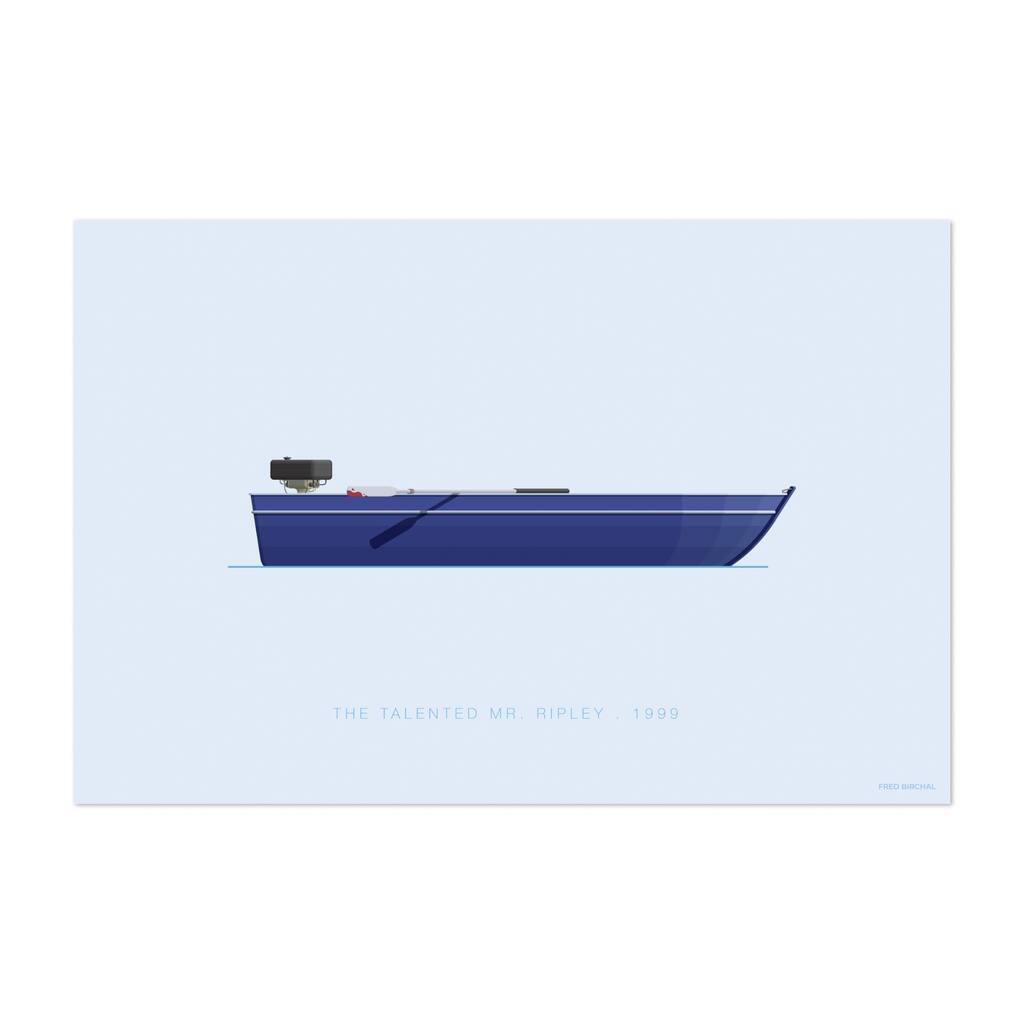 The Talented Mr Ripley Digital Boats Nautical Art Print/Poster