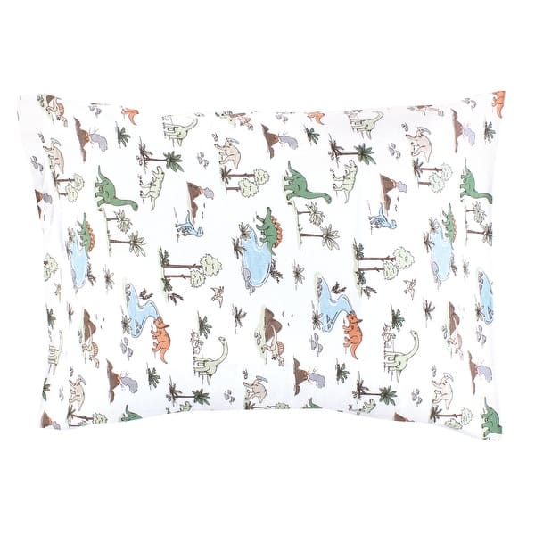 slide 1 of 1, Hudson Baby Infant Boy Cotton Toddler Pillow Case, Dinosaur Adventures, One Size - Dinosaur Adventures Dinosaur Adventures - One Size