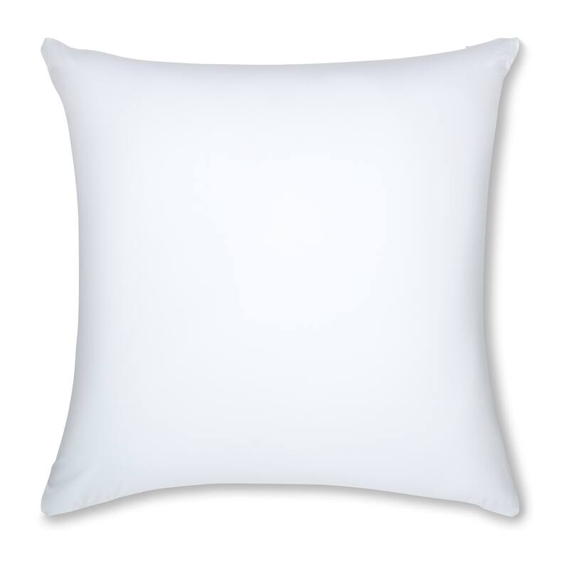 Throw Pillow Cozy Soft Microbead White: 1 Pc - | 16 x 16 |