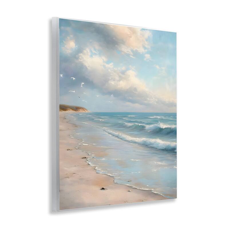Stupell Where Seagulls Fly Beach View Wall Plaque Art Design By Franklyn Gregory