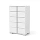 preview thumbnail 21 of 28, Furniture of America Erina Modern Glossy 5-Drawer Chest