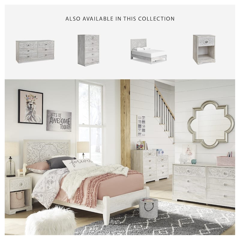 Signature Design by Ashley Paxberry White Dresser