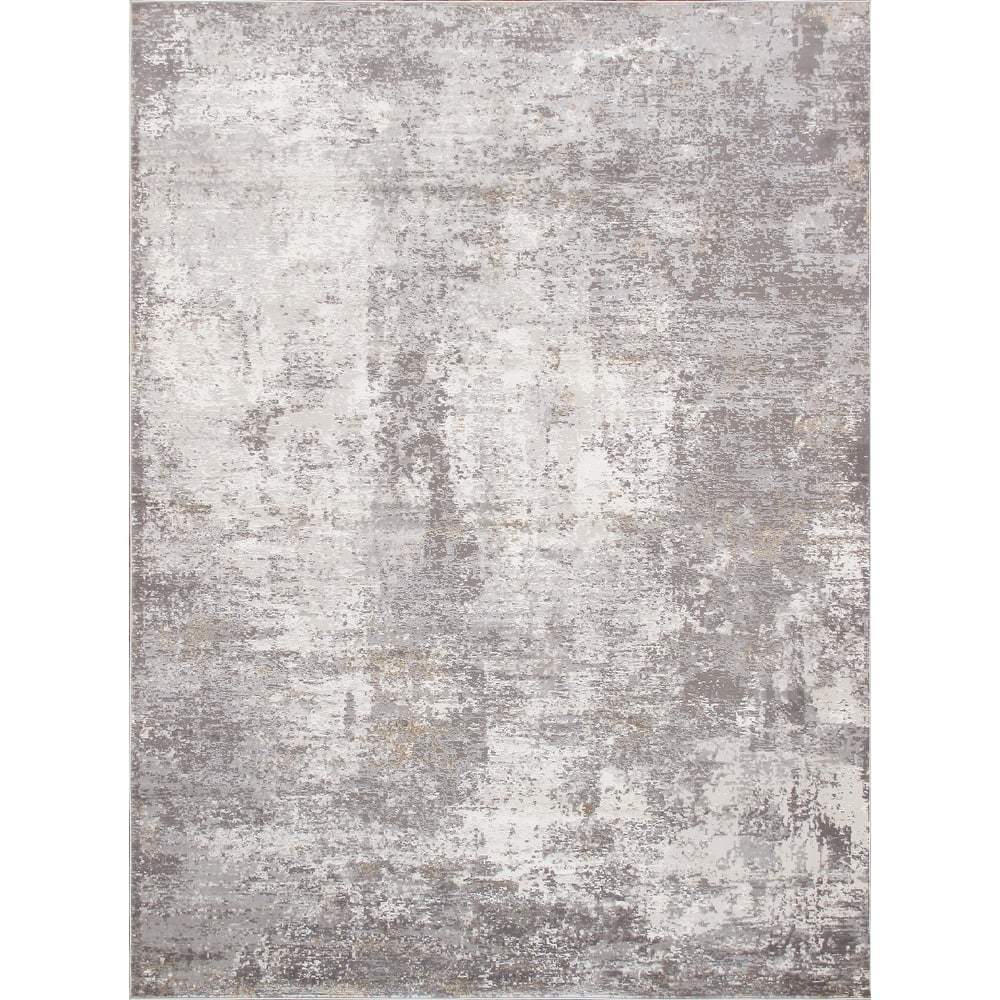 Pasargad Home Turkish Stella Design Abstract L.Grey Area Rug