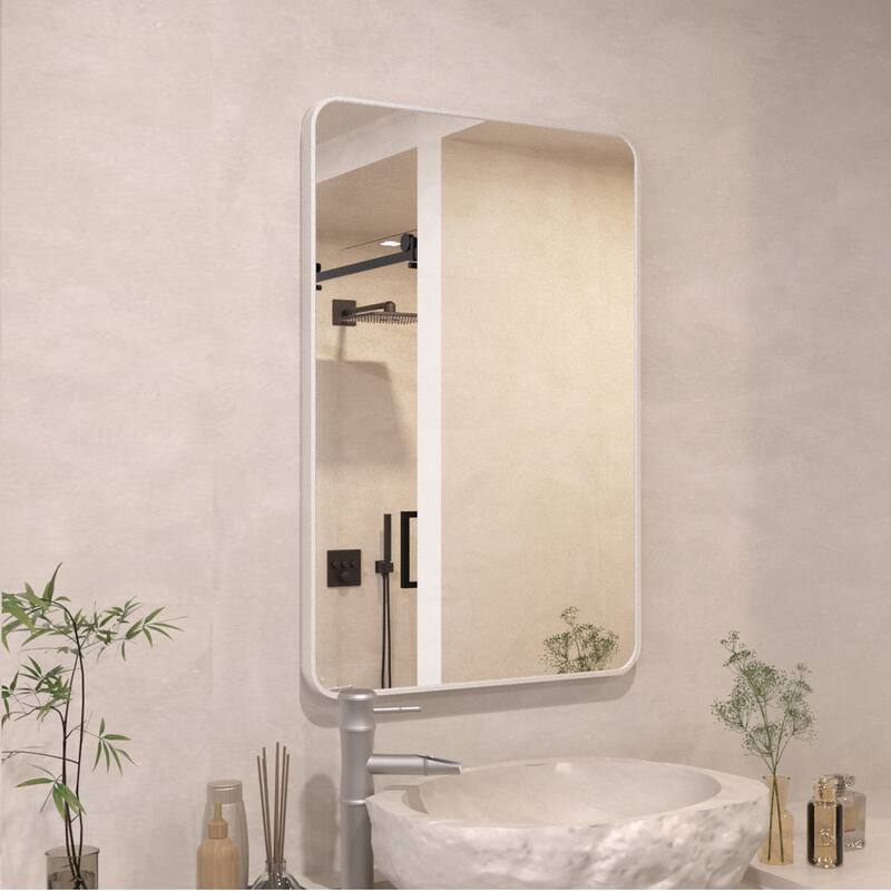 24/30/42/48/60 inch Rectangle Frameless Wall Mounted Bathroom Vanity Mirror