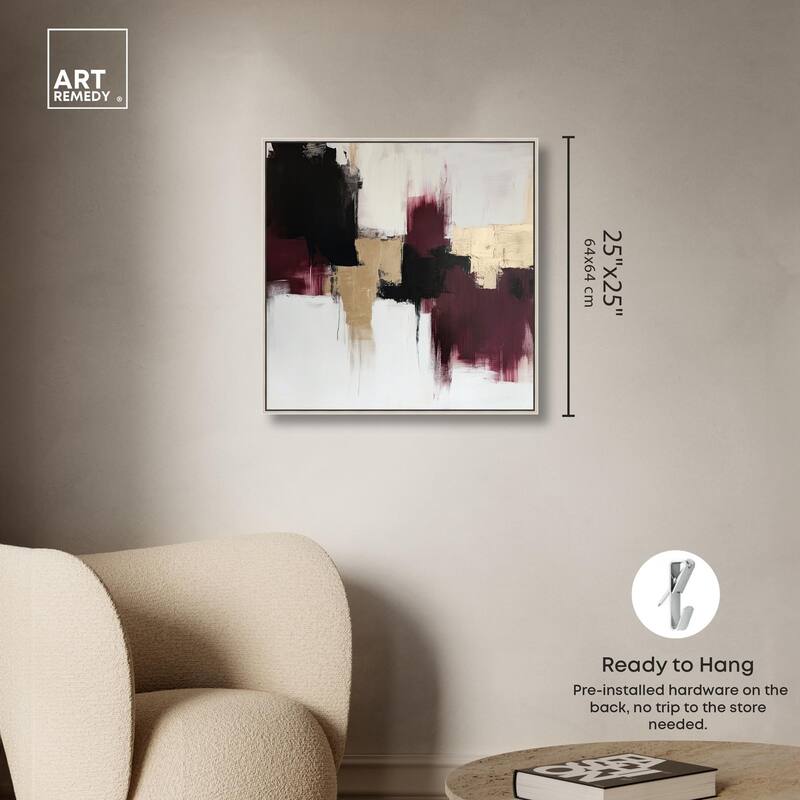 Golden Dusk III Canvas by Art Remedy