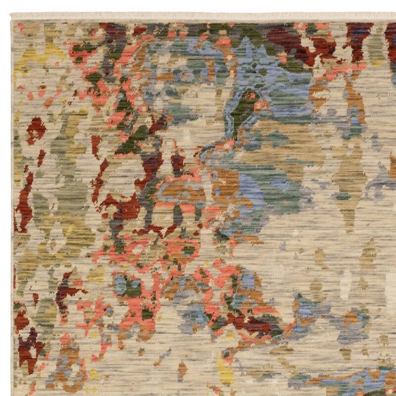 HomeRootsAbstract Modern Rectangle Area Rug
