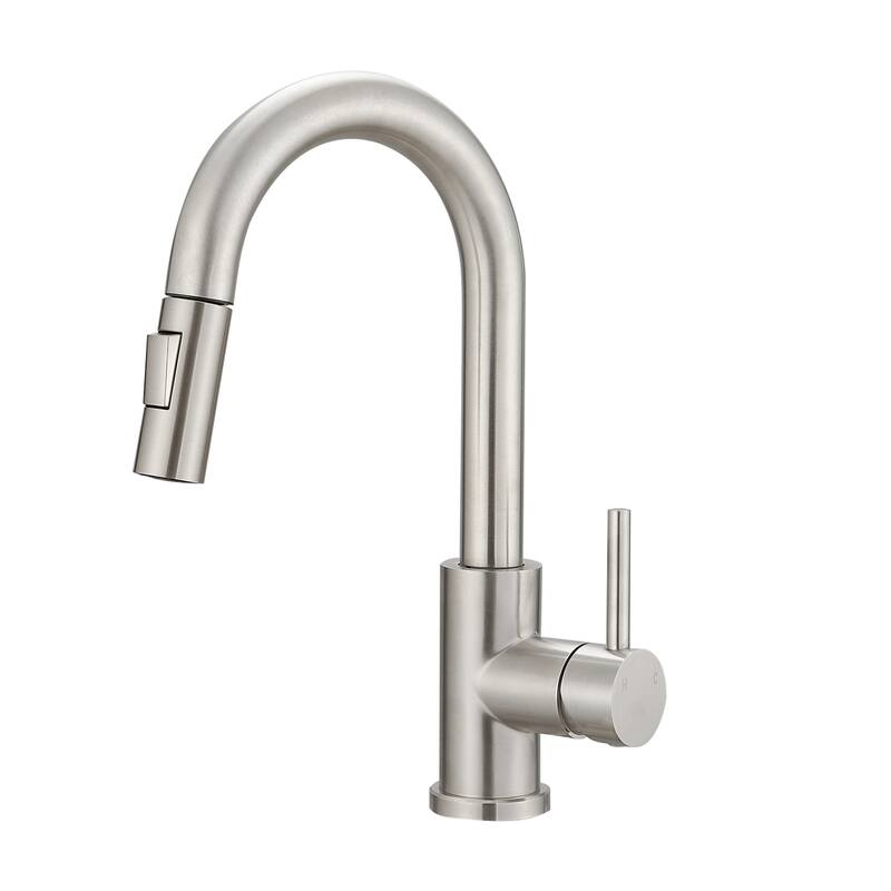 Single-Handle Pull Down Sprayer Kitchen Faucet