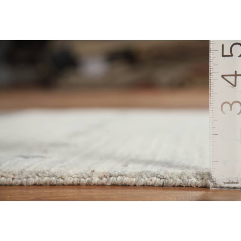 Animals Tribal Gabbeh Indian Runner Rug Handmade Wool Carpet - 3'4" x 10'2"