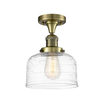 Innovations Lighting Bell - 1 Light 8" Semi-Flush Mount