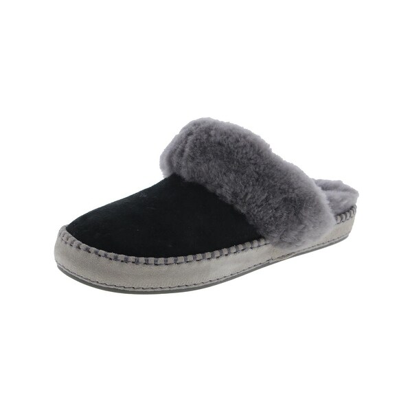 womens fur lined mules