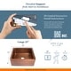 preview thumbnail 10 of 10, Lange Copper 25" Single Bowl Farmhouse Apron Front Undermount Kitchen Sink