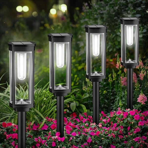 8 Pack Solar Powered Garden Lights - Bed Bath & Beyond - 42809308