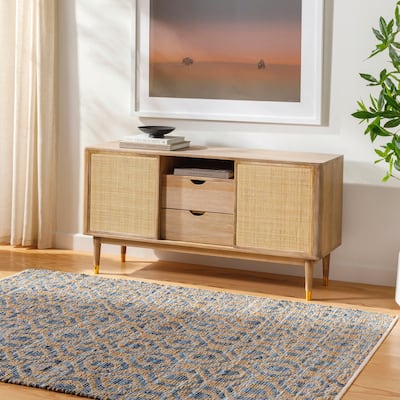 Livabliss Jean Recycled Cotton & Jute Casual Area Rug