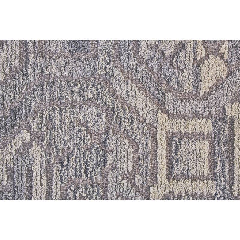 Modern Geometric Arrangement Round Rug - 8' Round