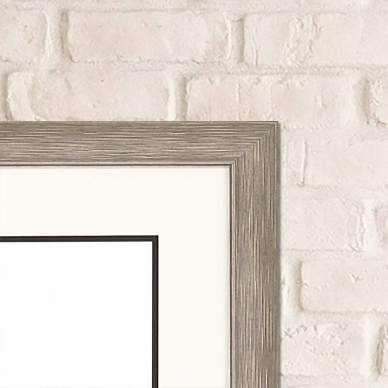 Misty Peak I Framed Art Giclee Under Glass - Black