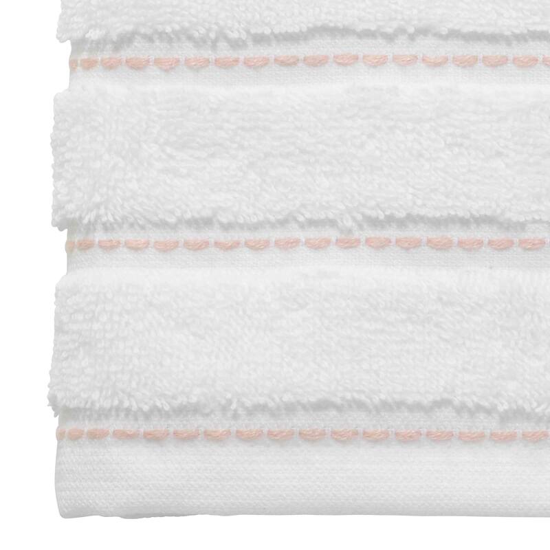 Izod Catalina White 2-Pack Hand Towel Set - Hand Towel 2pk Set