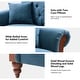 preview thumbnail 22 of 22, Mario Traditional 83"Wide Tufted Sofa With Solid Wood Legs and Pillows by HULALA HOME