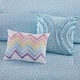 preview thumbnail 19 of 20, Lucy Printed Rainbow Cotton Reversible Comforter Set by Urban Habitat Kids