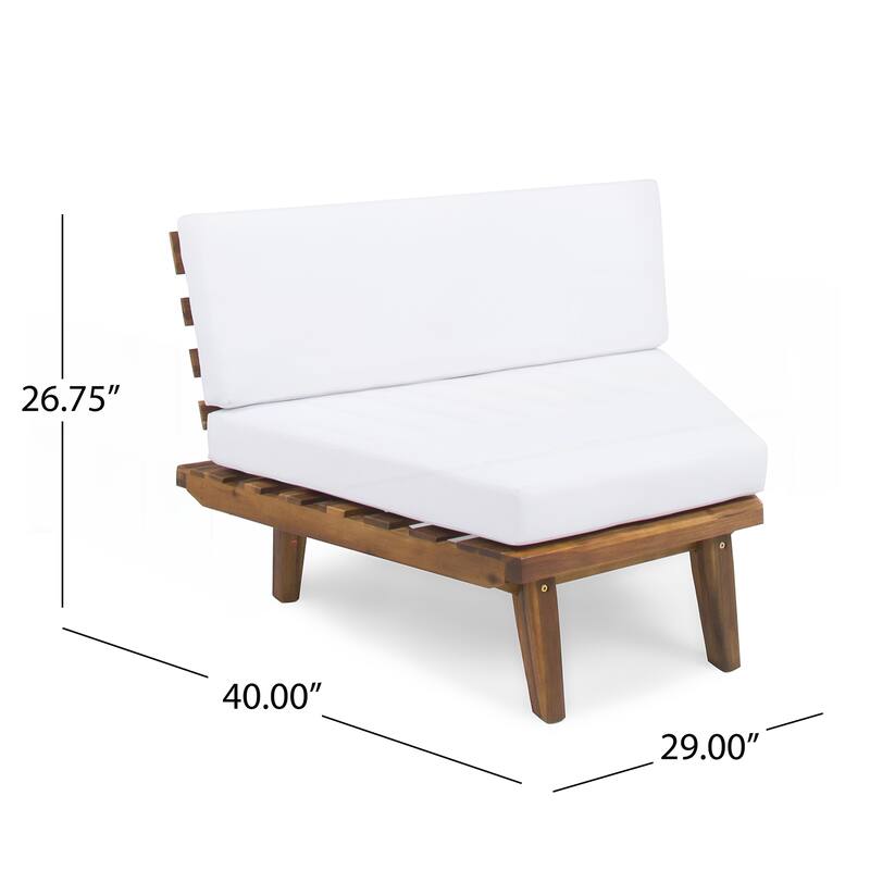 V Shaped 4-Piece Sofa Set