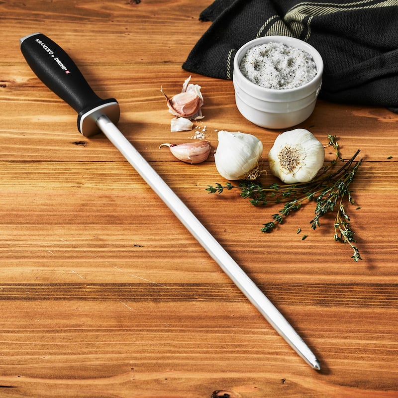 KRAMER by ZWILLING 12-inch Double Cut Honing Steel