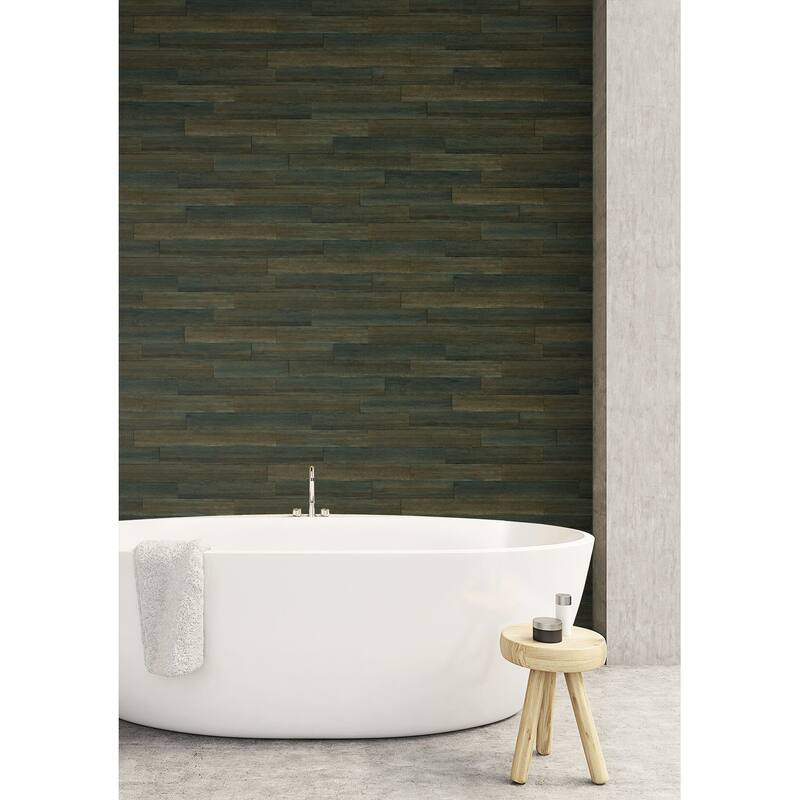Seabrook Designs Husky Banana Embossed Vinyl Unpasted Wallpaper