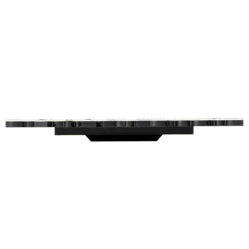 Large 23.6" Mirrored Crystal Wall Clock