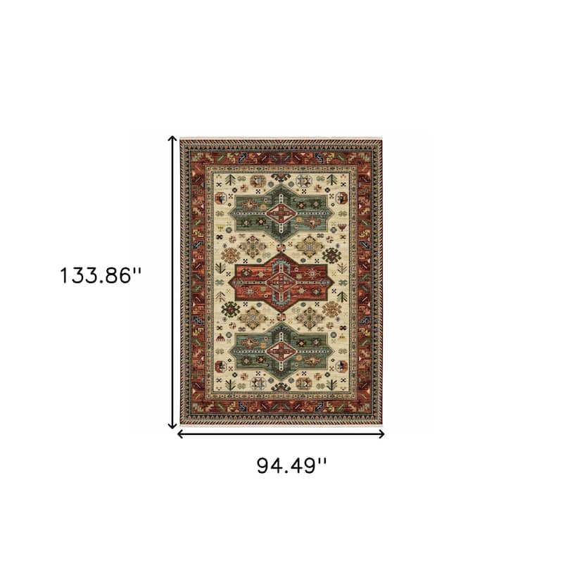 HomeRoots Oriental Southwest Rectangle Area Rug