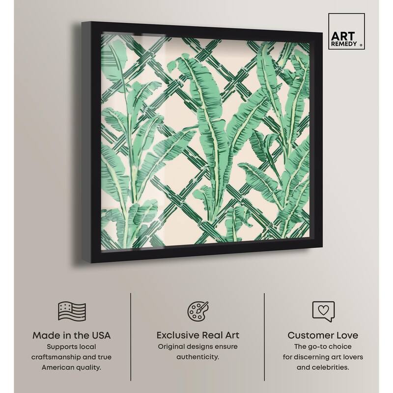 Vibrant Squiggles Shadowbox by Art Remedy
