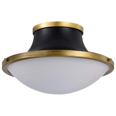 Nuvo Lighting 60/7906 Lafayette 3 Light 18" Wide Flush Mount Bowl