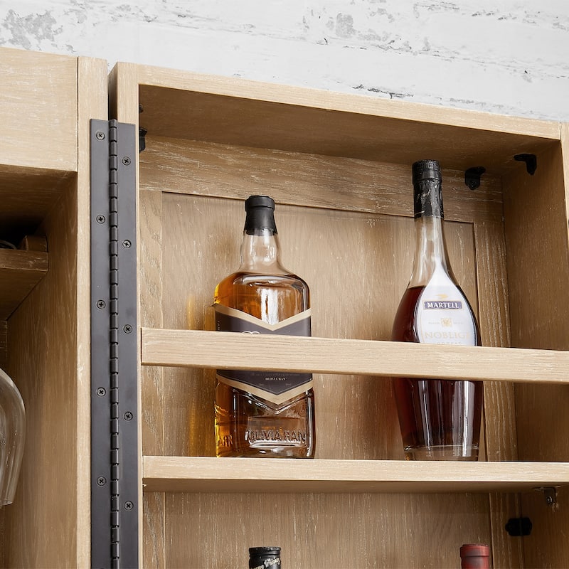 The Westbrook Home Bar and Wine Cabinet