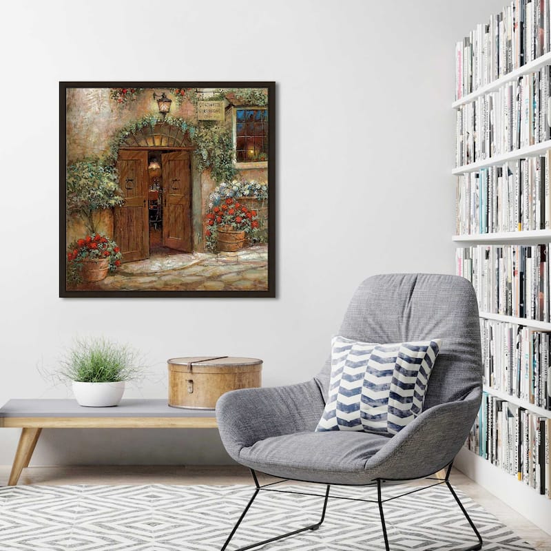 "Vita Tranquilla" by Ruane Manning Print on Floating Canvas