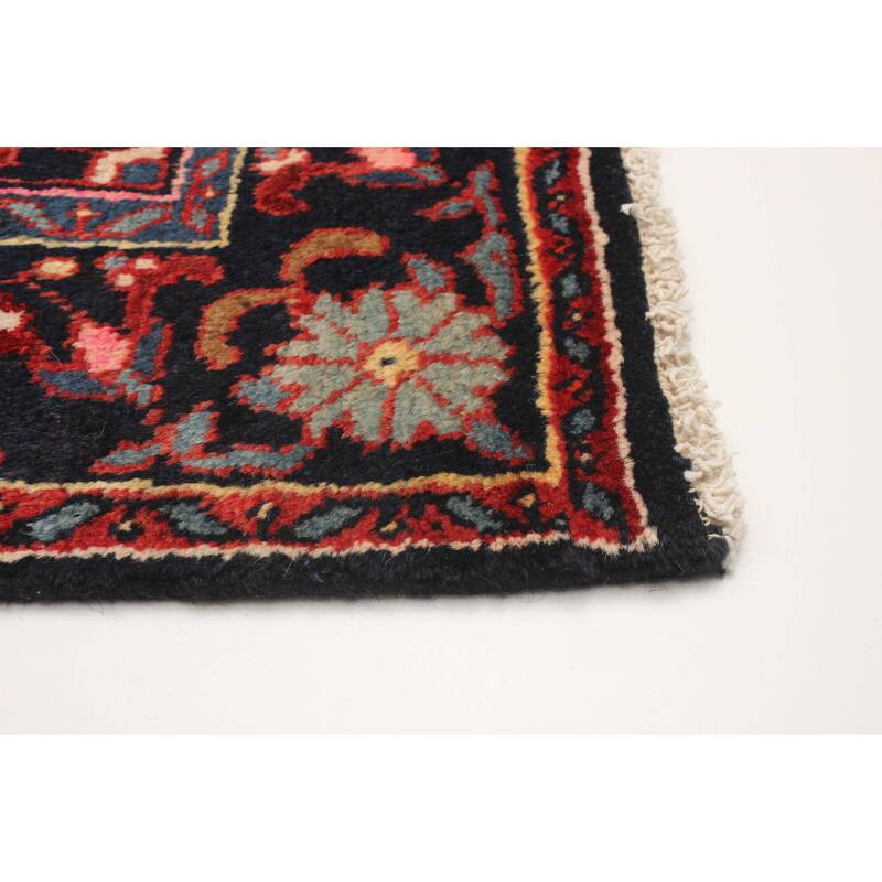 ECARPETGALLERY Hand-knotted Anatolian Vintage Red Wool Rug - 4'2 x 6'8