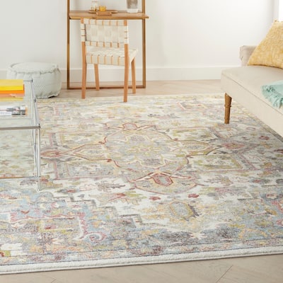 Nourison Soraya Modern Persian Medallion Area Rug