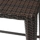 preview thumbnail 7 of 8, Outdoor Wicker Nested Tables by Christopher Knight Home (Set of 3)