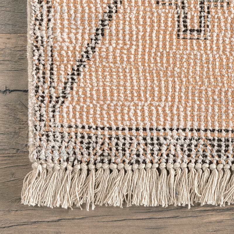 Nuloom Chantal Tribal Hand Woven Trellis Area Rug