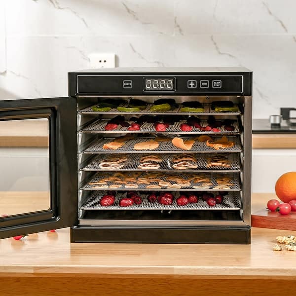 20 Tray Commercial Countertop Electric Food Dehydrator Fruit Jerky Dryer  Machine