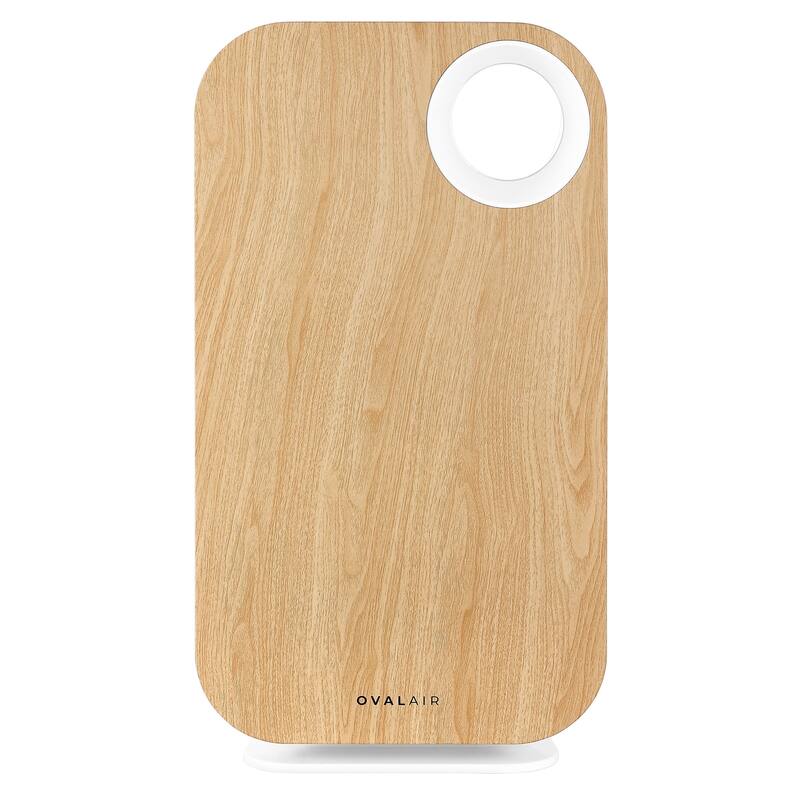 OVAL AIR AIR1000-COVER OVAL AIR Custom Air Purifier Face Cover - Aspen Pale Oak