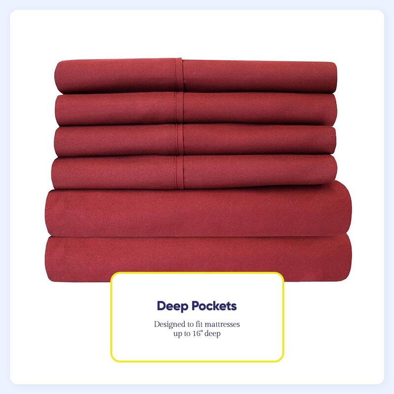 RV Queen 6-Piece Bed Sheet Set