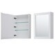 preview thumbnail 8 of 71, Daria 60 Inch Double Vanity, Cultured Marble Top, Medicine Cabinets