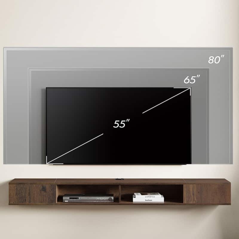 Entertainement Center Wall Mount for 75 inch TV