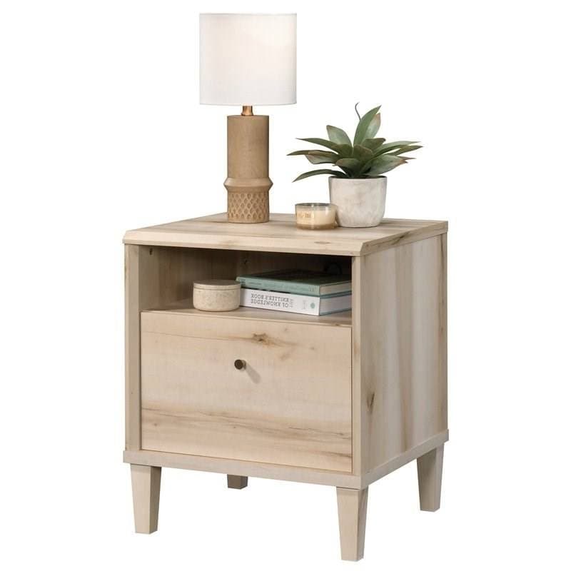 Light maple nightstand top
