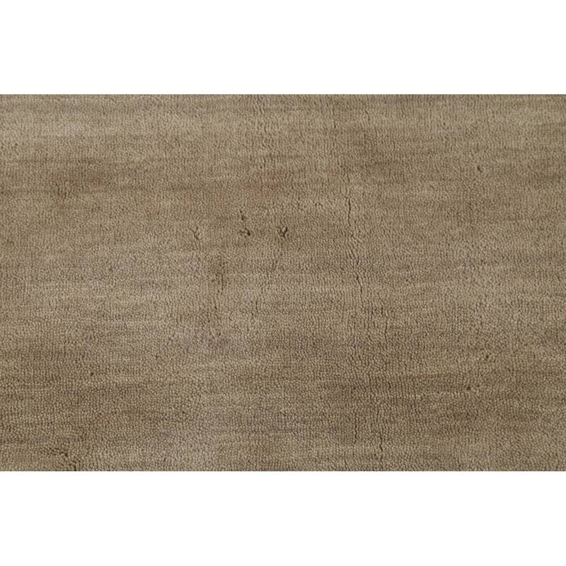 Little Animals Tribal Gabbeh Area Rug Hand-Knotted Wool Carpet - 6'6"x 9'10"