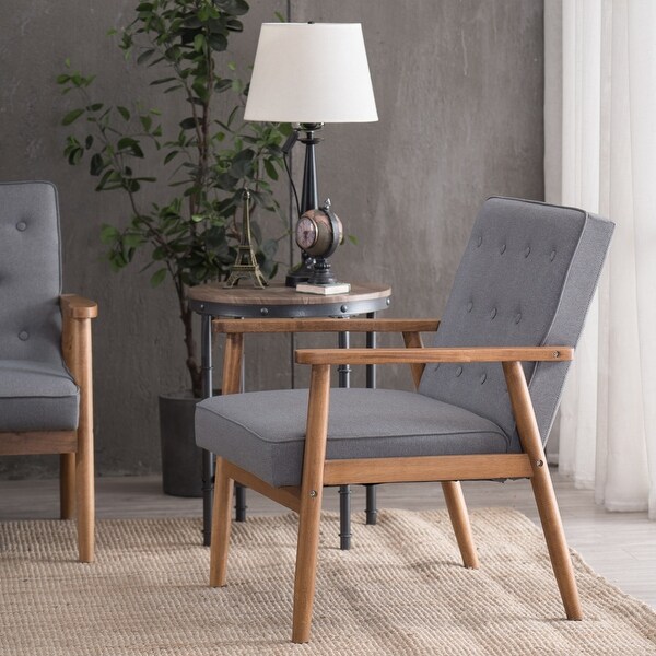 grey retro chair