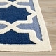 preview thumbnail 4 of 12, SAFAVIEH Traditional Handmade Cambridge Moroccan Light Blue Wool Rug