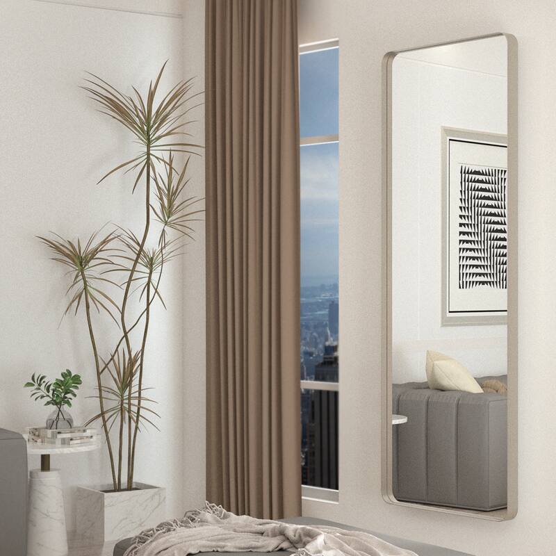 Rectangle Bathroom Mirror for Vanity Wall Mounted Vertical Horizontal Makeup Mirror