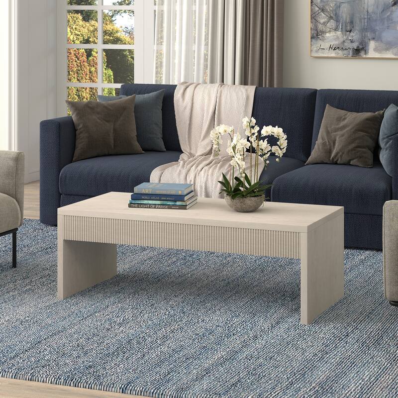 Lawrence 48" Wide Rectangular Coffee Table - 47.5" Wide