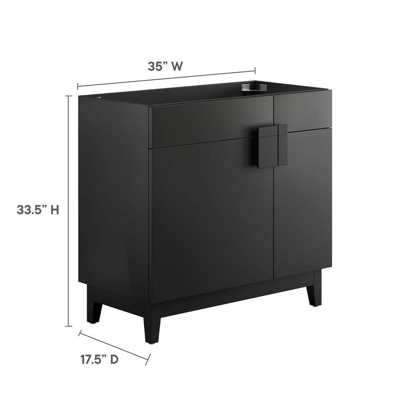Miles 36" Bathroom Vanity Cabinet (Sink Basin Not Included) - 36